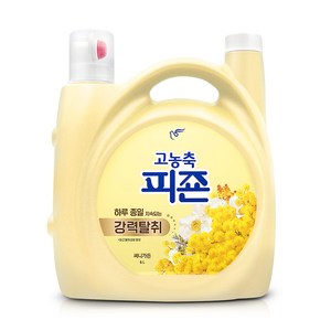 피죤 고농축 강력탈취 섬유유연제 써니가든 본품, 6L, 1개