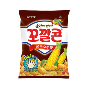 꼬깔콘 군옥수수맛 20p, 67g, 20개