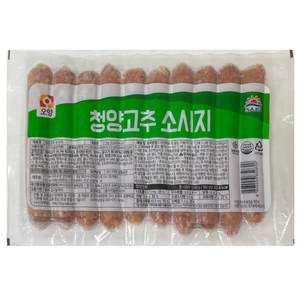 판매자 햇살누리 상품 청양고추 소시지 1kg, 10g, 10개