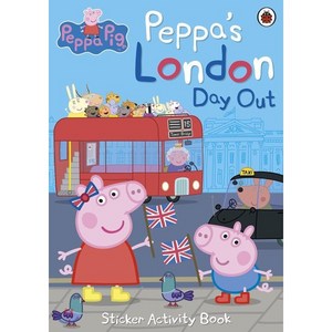 Peppa Pig: Peppa's London Day Out Sticker Activity Book : Packed with Flaps and Lots Mo..., Ladybird Books