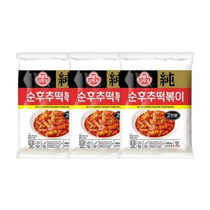 오뚜기 순후추 떡볶이, 426.4g, 3개