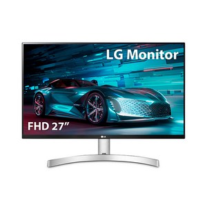 LG전자 27인치 중고모니터 27MN60T 화이트, 68cm