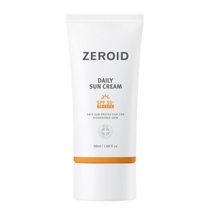 [제로이드] 데일리 선크림 SPF50+/PA++++ 50ml, 1개