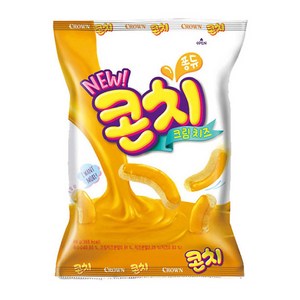 크라운 콘치 치즈크림, 66g, 8개