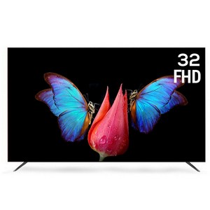 프리토스 32인치 FHD TV LED 1등급 중소기업TV, 방문설치, 스탠드형