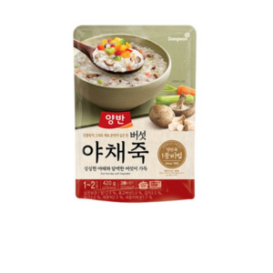 동원 양반 버섯 야채죽 420g x 10개