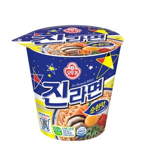 오뚜기 진라면컵 순한맛 65g, 18개