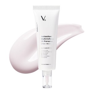 [NEW]포레덤 V6+ 안티에이징 항산화 톤업 물광 선크림 SPF50+ PA++++ 50ml, 1개