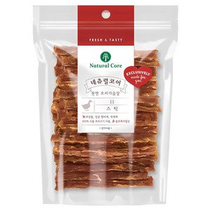 네츄럴코어 강아지 천연 육포, 오리가슴살, 180g, 1개