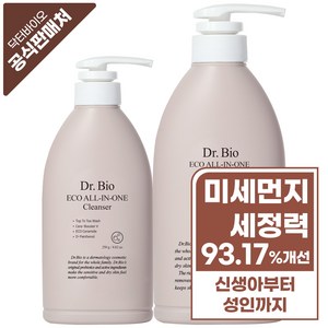 닥터바이오 에코 올인원 워시 500g+250g, 750ml, 1개