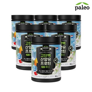 팔레오 고단백 산양유 프로틴 plus 류신, 280g, 6개