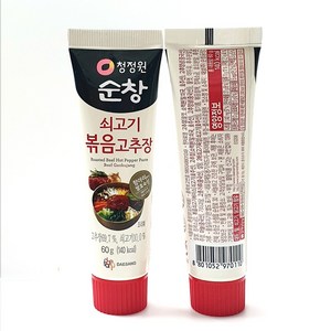 청정원 순창 쇠고기 볶음고추장, 60g, 12개