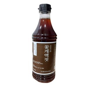 이영자 파김치 미자언니네 꽃게액젓 900ml, 3개