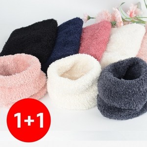 기타 [1+1] 핸더스 국산 발열 목토시 넥워머 수면 방한 겨울 머플러 목도리
