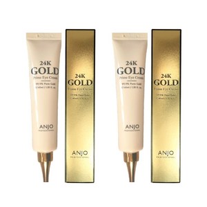 2개(ANJO) 24k eye cream/ 앙쥬 24K 골드 아이크림 40ml, 2개