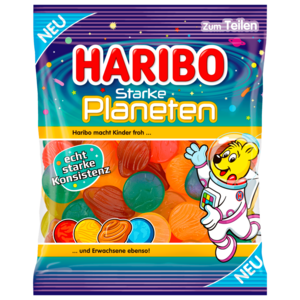 하리보 Haibo 스트롱 행성 젤리 Stake Planeten, 1개, 175g