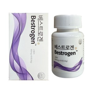 [정품] 베스트로겐 bestogen 천궁 백수오 600mg x 60정, 2개