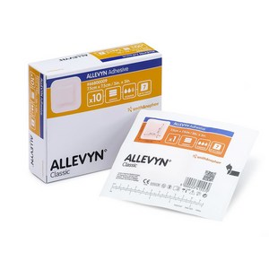 스미스앤드네퓨 알레빈 습윤밴드 접착성 폼 드레싱 ALLEVYN 7.5cmx7.5cm, 1개, 10개입