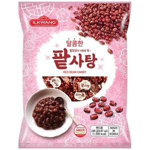 일광제과 팥사탕, 280g, 3개