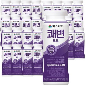 파스퇴르 쾌변 요구르트 포도 150ml (28입), 28개