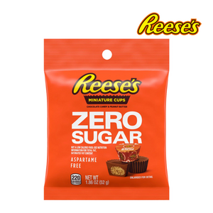[Reese's] 리세스 피넛버터 컵 무가당 무설탕 초콜릿 Reese's Zeo Suga Peanut Butte Cups, 1개, 52g