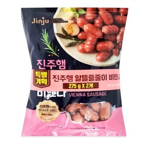 진주 줄줄이 비엔나 소시지 X2입, 275g, 1개