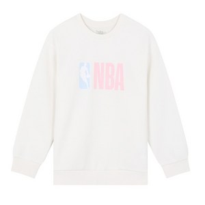 NBA키즈 NC신구로 레귤러 핏으로 편안한 NBA 기획 베이직 로고 맨투맨 K235Z1999P_02