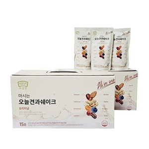 마시는 오늘 견과 쉐이크 아름뜰, 30개, 180ml