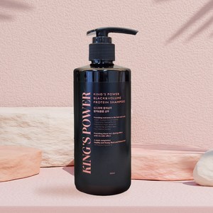 킹스파워샴푸 킹스파워블랙샴푸 블랙앤볼륨 단백질염색샴푸, 1개, 300ml