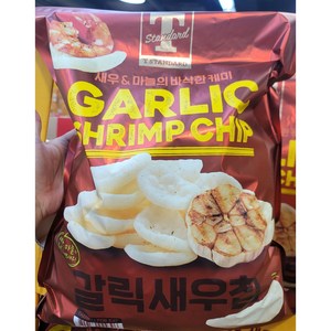 트레이더스딜 갈릭새우칩, 3개, 490g