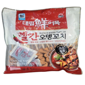 빅마켓 대림 선어묵 빨간오뎅꼬치811g 아이스박스+아이스팩/제천빨간어묵, 811g, 1개