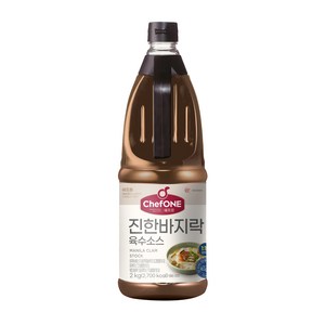 대상 쉐프원 진한 바지락 육수소스 2kg 1box (6입), 6개