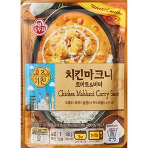 오뚜기 오즈키친 치킨마크니 토마토 버터 180g, 6개