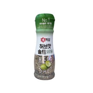 백설 허브맛 솔트 순한맛, 50g, 6개