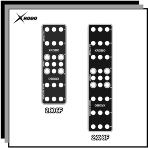 엑스로보 PCB 프레임( Fame 2x6 2x8 ), 2 x 6F