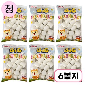 Mello 머쉬멜로우 빅, 100g, 6개