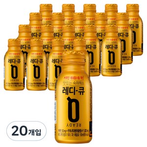 레디큐 숙취해소 드링크, 100ml, 20개