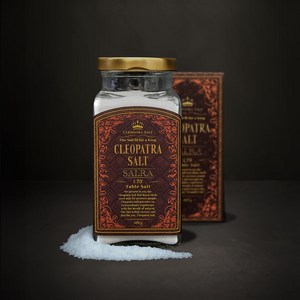 클레오파트라 솔트 C73 테이블솔트-가는 소금 (이집트 미네랄 소금), 1개, 330ml