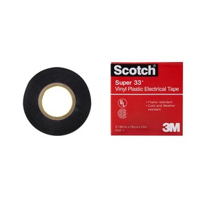 3M Scotch33 전기절연용비닐테이프 19mm, 1개