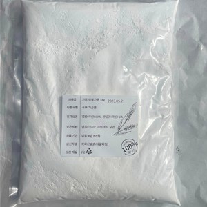 대통령표창 습식 멥쌀가루 가염 무염 국내산 HACCP 공방용, 천일염 멥쌀가루, 1개, 1kg