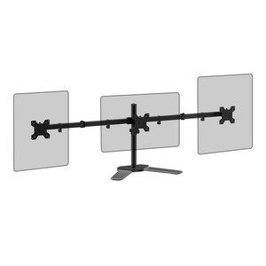 엘디엘마운트 트리플 모니터암 관절 모니터 거치대 스탠드 APL-T036, 블랙, 1개