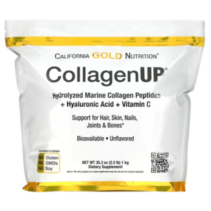 Califonia Gold Nutition Collagen 1kg + Vitamin C 250g 세트, 3개