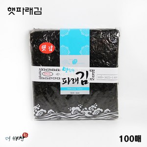 더해찬의 맛있는(햇김)파래김100매, 1개, 150g