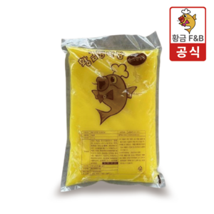 황금잉어빵 붕어빵 슈크림앙금 2.5kg, 1개