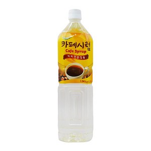 롯데 카페시럽 1.5L, 1개