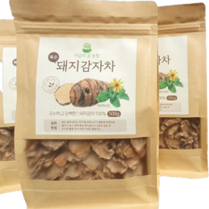 직접 재배 국산돼지감자 야곱의꿈농장 볶은돼지감자차, 1개, 1개입, 500g