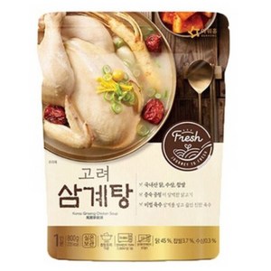 아워홈 고려 삼계탕, 800g, 10개