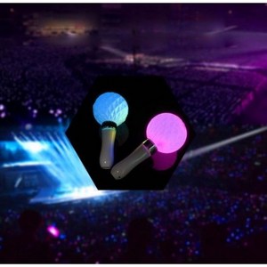 led 응원봉 콘서트 야광봉 형광봉 응원피켓 파티용품, 원형콘서트봉, 본상품선택