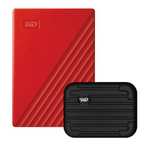 WD NEW My Passpot Gen3 외장하드, 5TB, 레드