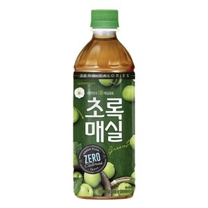 초록매실 제로 500mL 12개